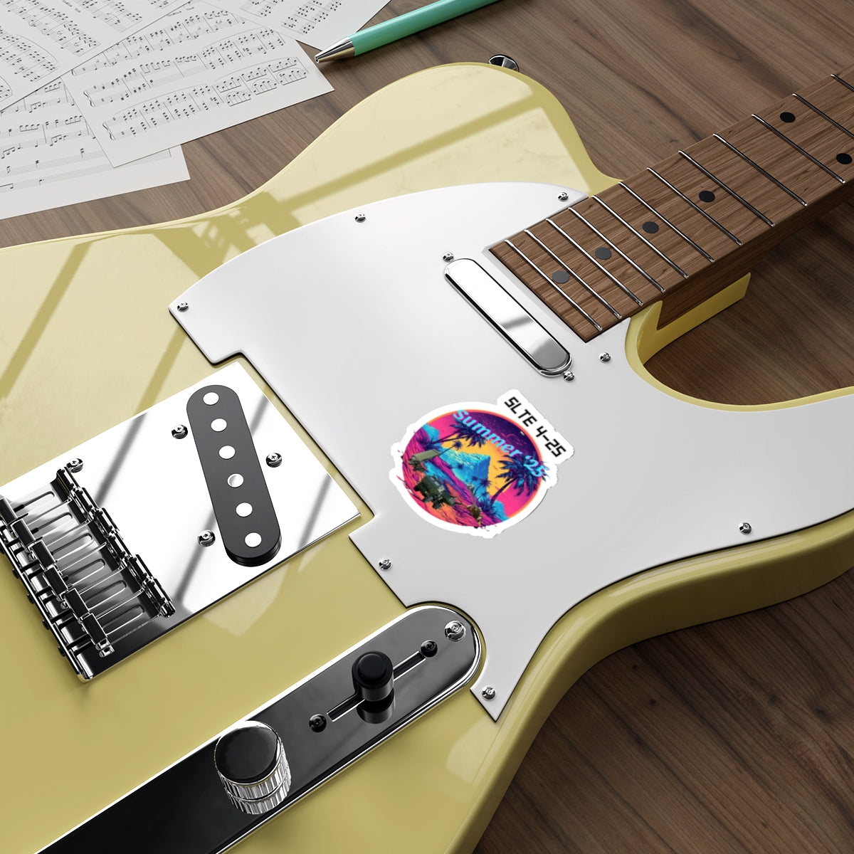 Gunslingers 2/10 SLTE 4-25 Die-Cut Sticker