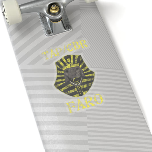 10th Marines CBR FARO Kiss-Cut Stickers