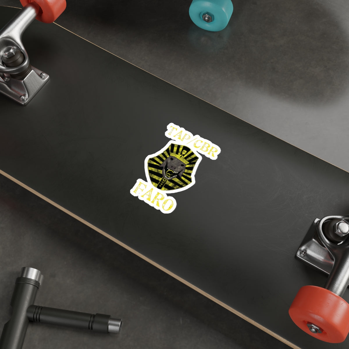 10th Marines CBR FARO Die-Cut Stickers