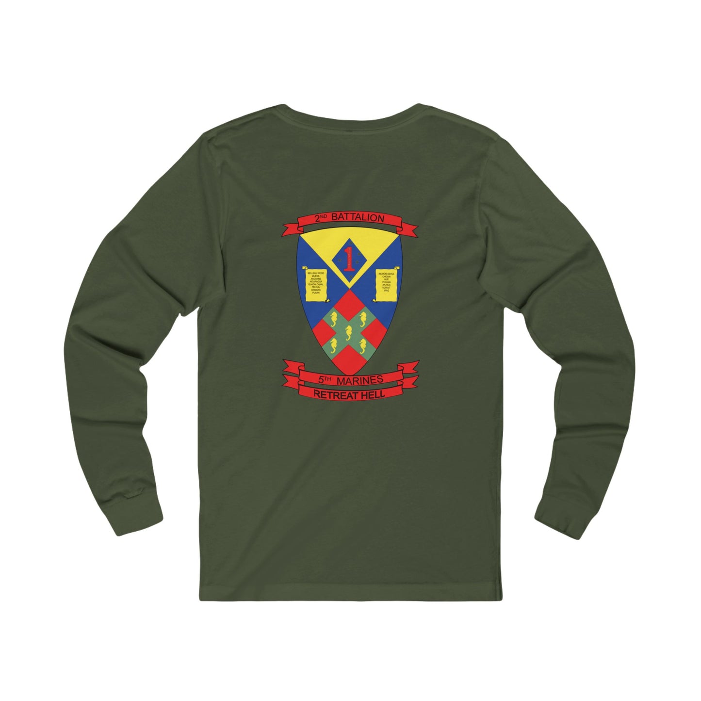 Bloodline 2/5 Long Sleeve Crewneck Tee