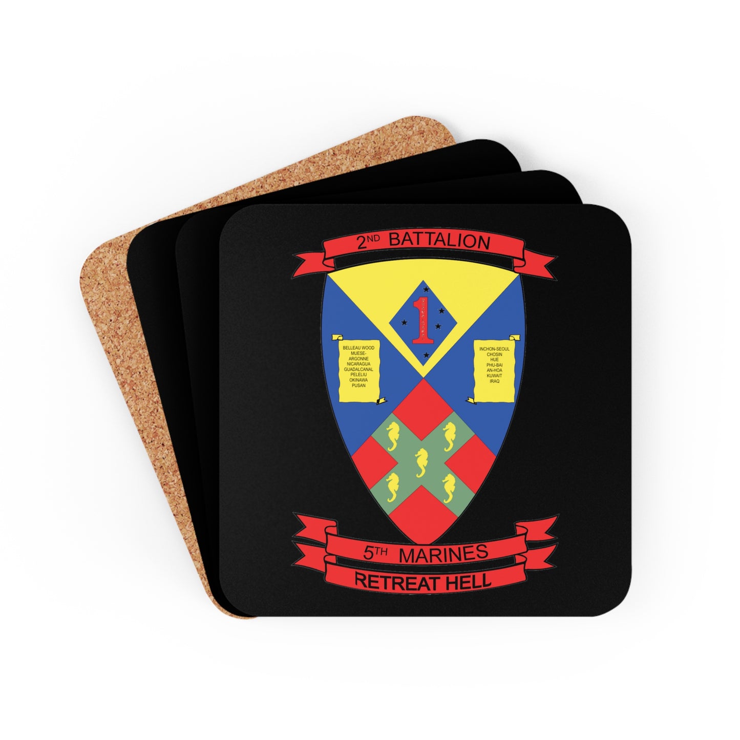 Bloodline 2/5 Corkwood Coaster Set (4)