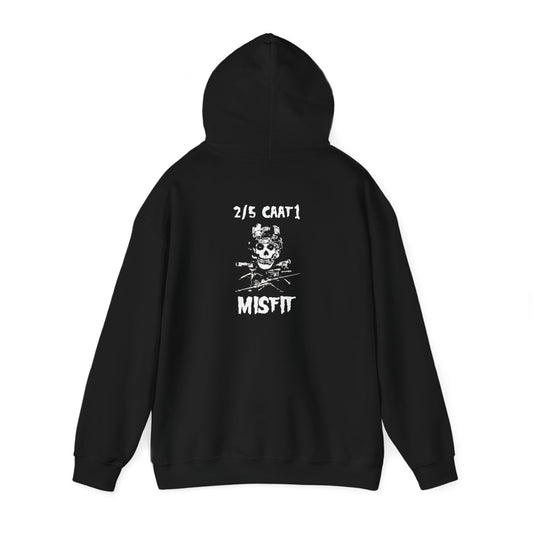 Misfit 2/5 Black Hoodie