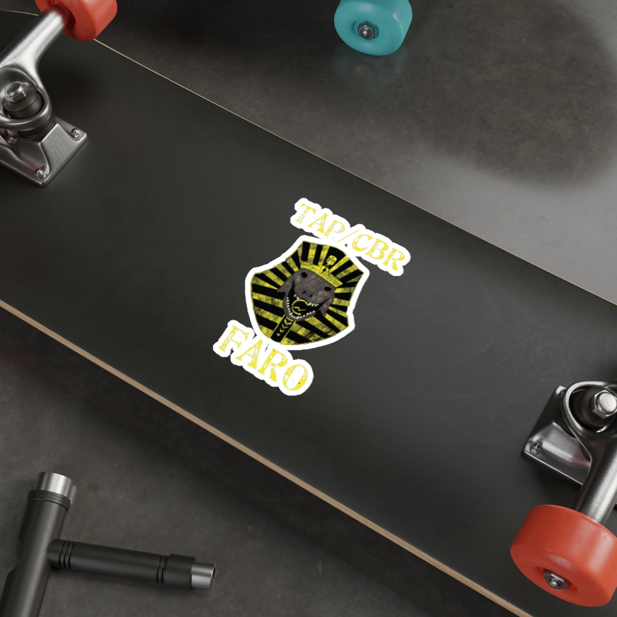 10th Marines CBR FARO Die-Cut Stickers