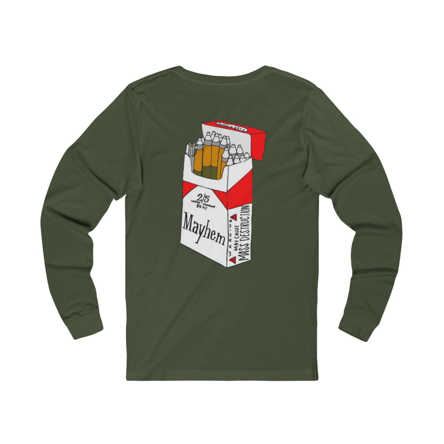 New Mayhem 2/5 Long Sleeve Crewneck Tee