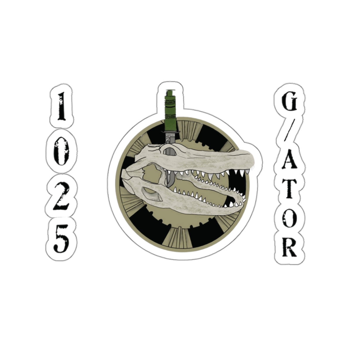 10th Marines CBR 1025 G/ATOR Kiss-Cut Stickers