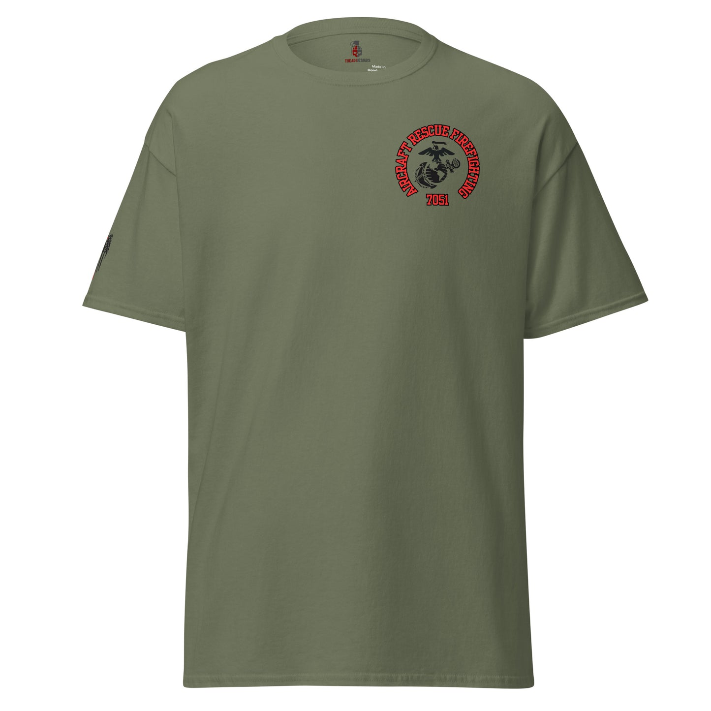 MCAS Pendleton CFR Base Green Tee