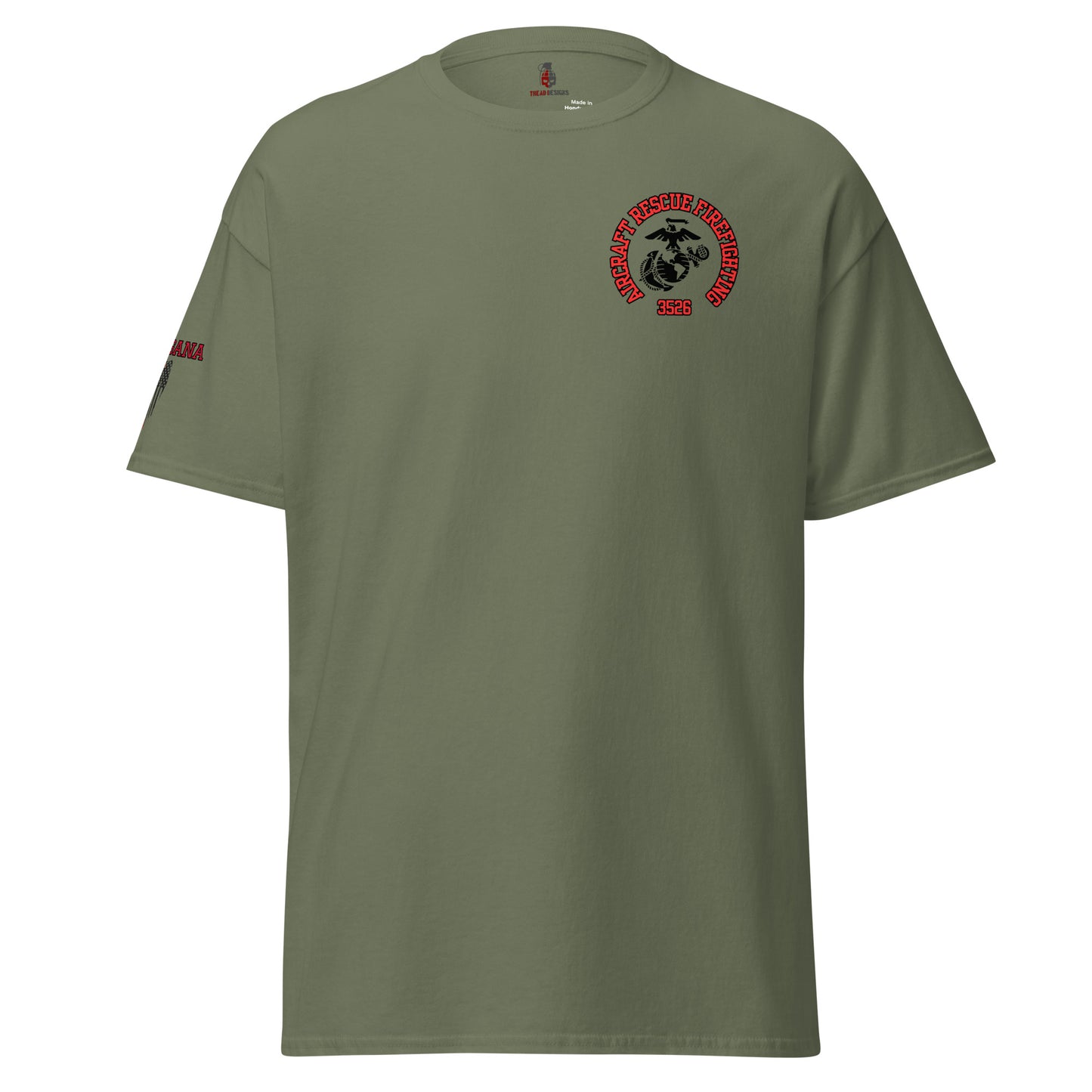 MCAS Pendleton CFR Green Tee DHUNGANA