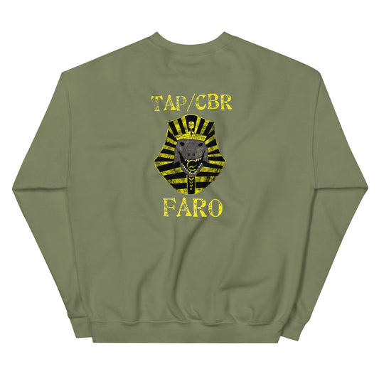 10th Marines CBR FARO Green Crewneck Sweatshirt