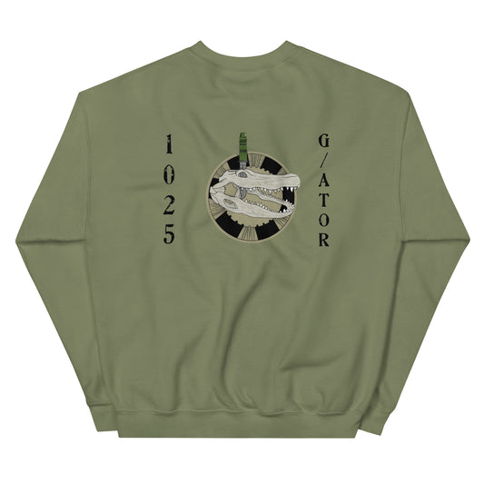 10th Marines CBR 1025 G/ATOR Green Crewneck Sweatshirt