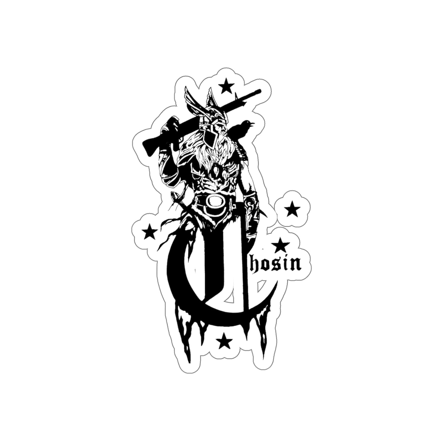 Chosin 1/1 Viking Die-Cut Stickers