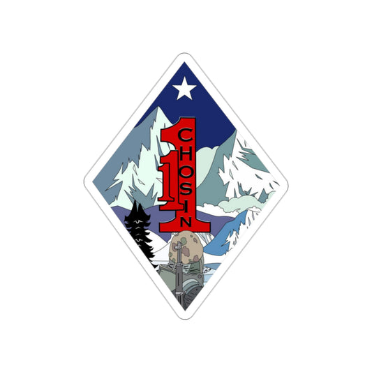 Chosin 1/1 First of the First Die-Cut Stickers