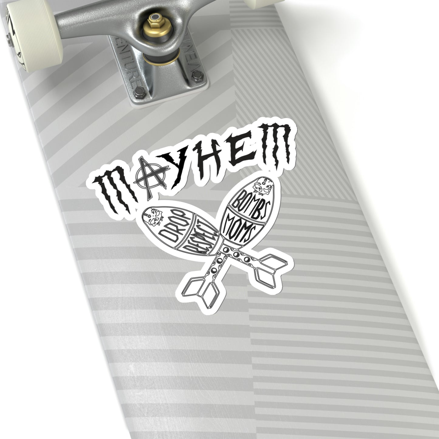 Legacy Mayhem Black Kiss-Cut Stickers
