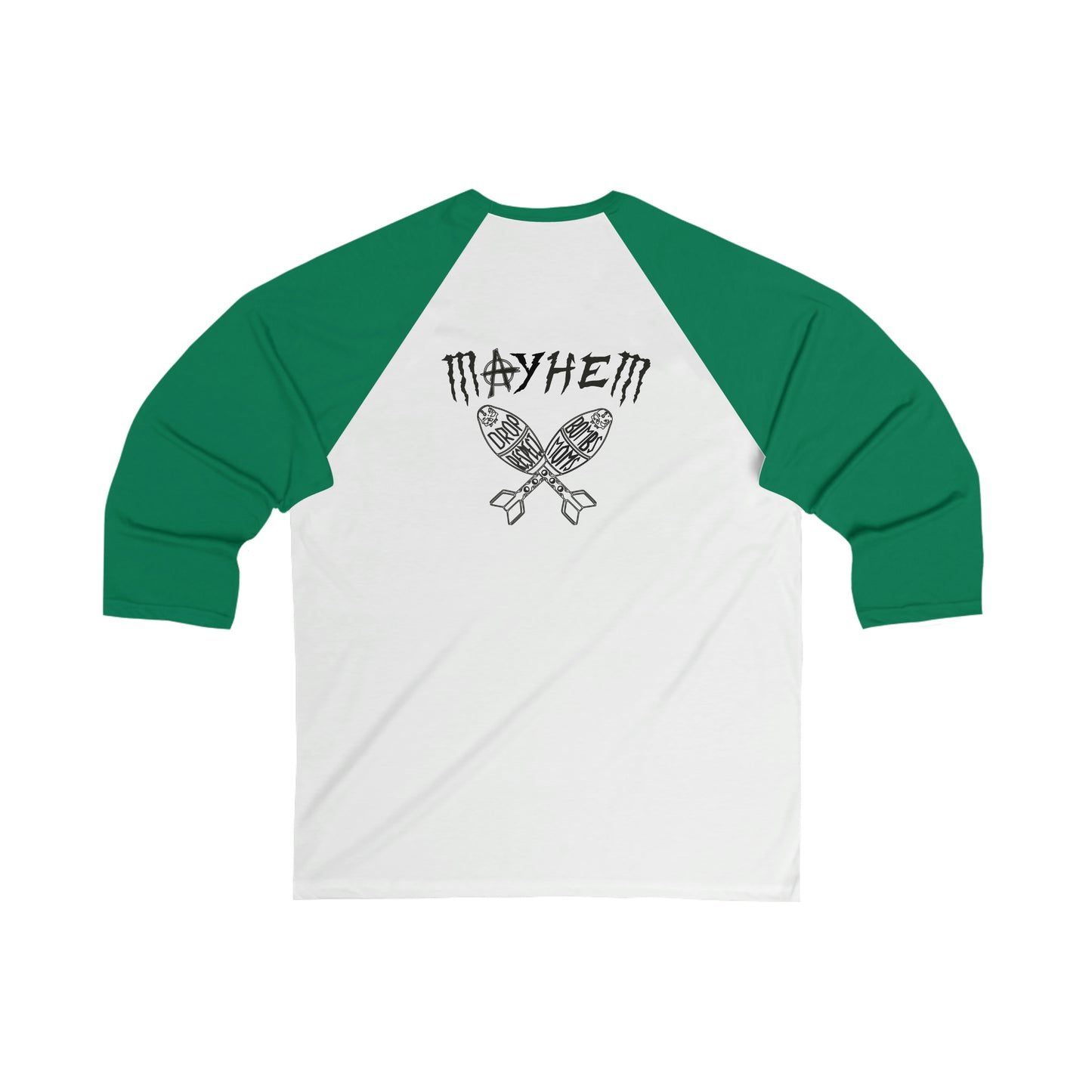 Legacy Mayhem 3\4 Sleeve Baseball Tee