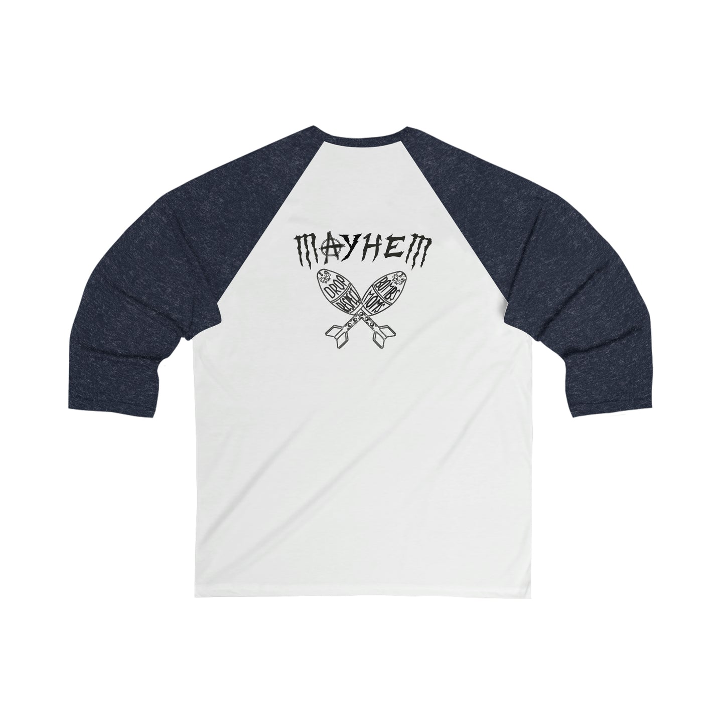Legacy Mayhem 3\4 Sleeve Baseball Tee