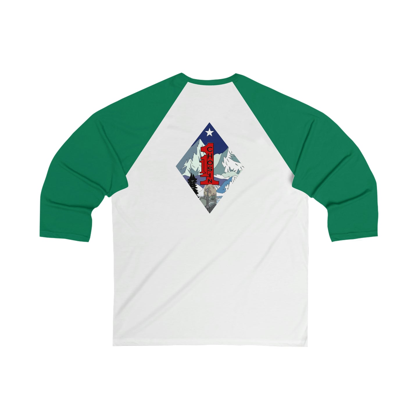 Chosin 1/1 First of the First 3\4 Sleeve Baseball Tee
