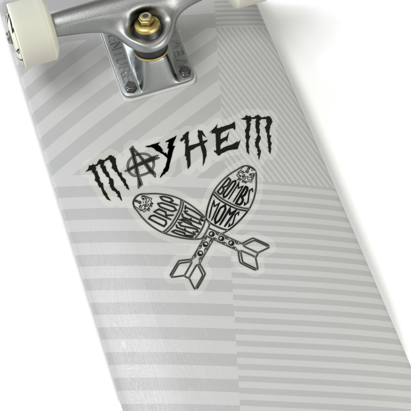 Legacy Mayhem Black Kiss-Cut Stickers
