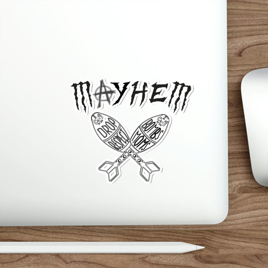 Legacy Mayhem Black Die-Cut Stickers