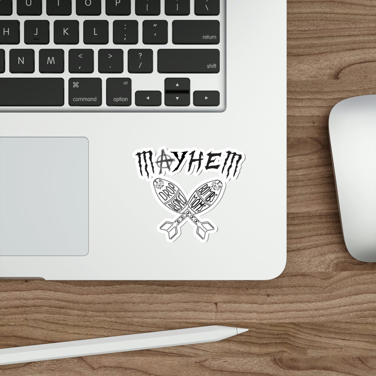 Legacy Mayhem Black Die-Cut Stickers