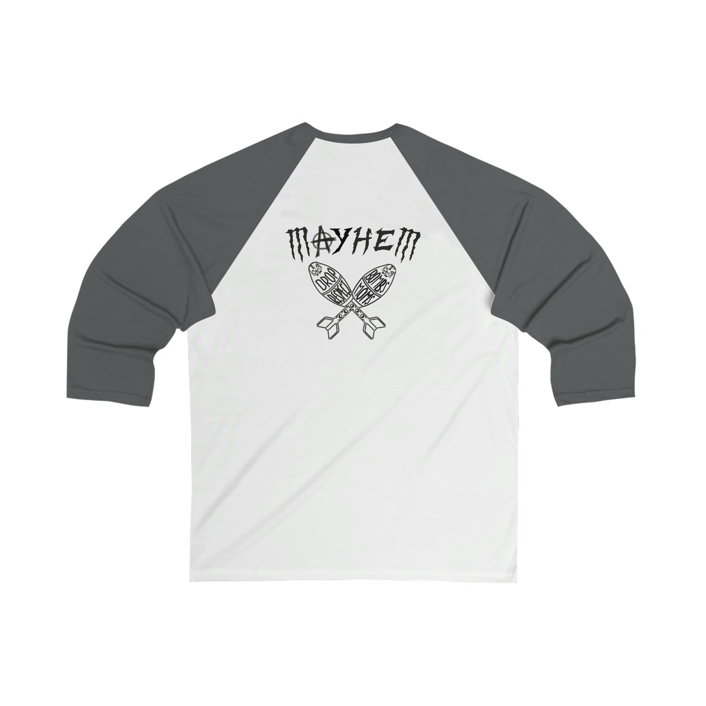 Legacy Mayhem 3\4 Sleeve Baseball Tee