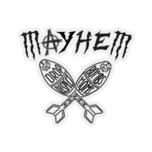 Legacy Mayhem Black Kiss-Cut Stickers