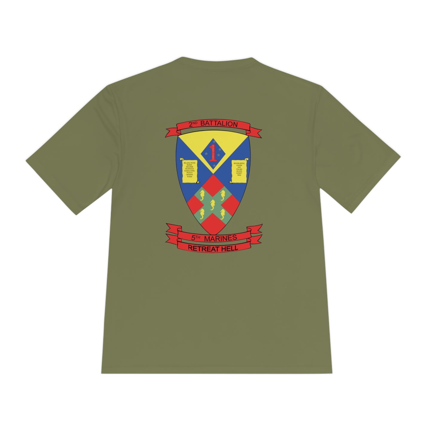 Bloodline 2/5 Moisture Wicking Tee