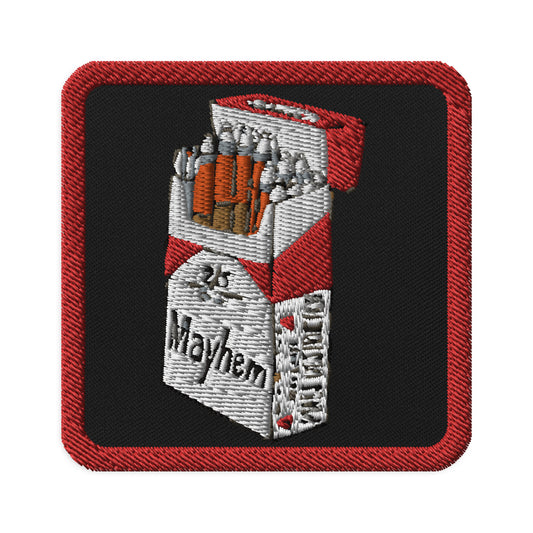 New Mayhem Embroidered Patch