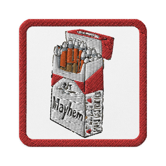 New Mayhem Embroidered Patch