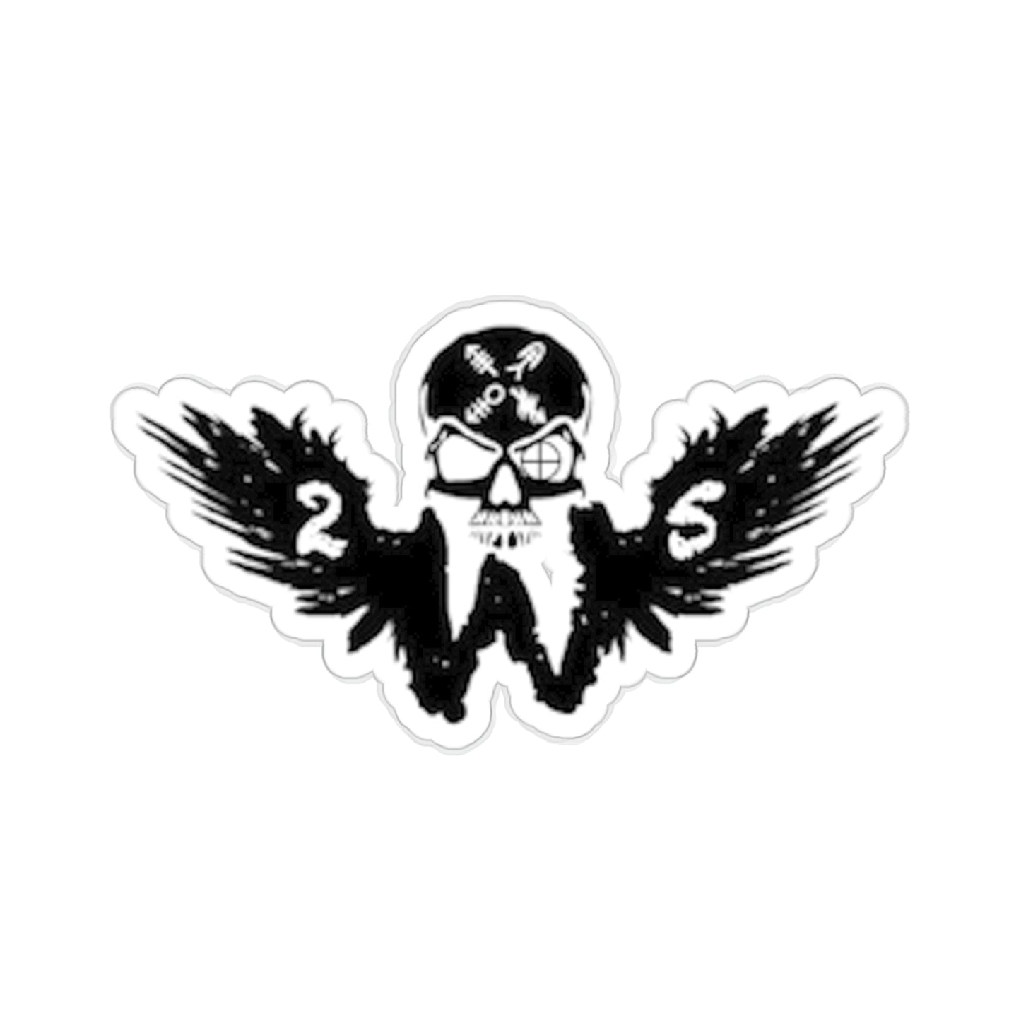 Weapons Co 2/5 Black Kiss-Cut Stickers