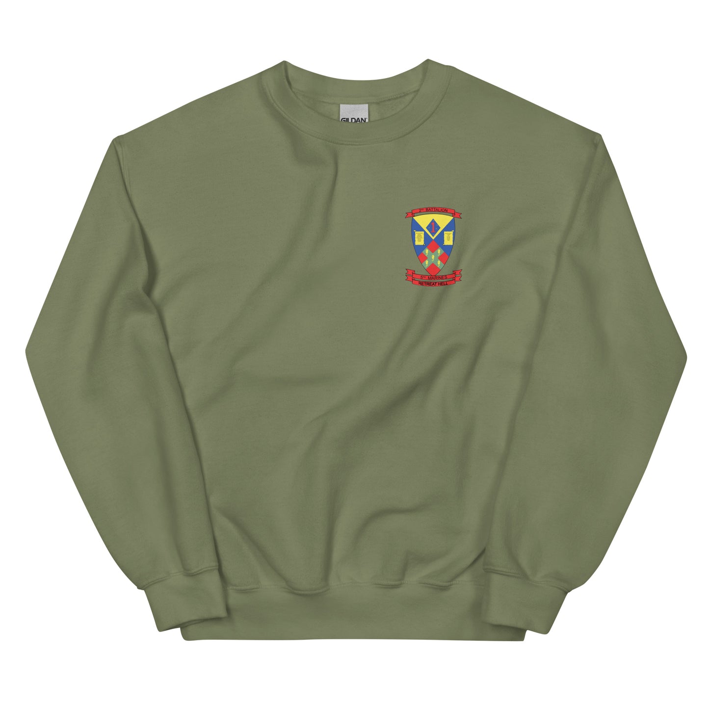 Weapons Co 2/5 Green Crewneck Sweatshirt