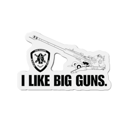 Molly Pitcher Big Guns Die-Cut Magnets