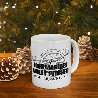 Molly Pitcher Ceramic Mug, (11oz, 15oz)