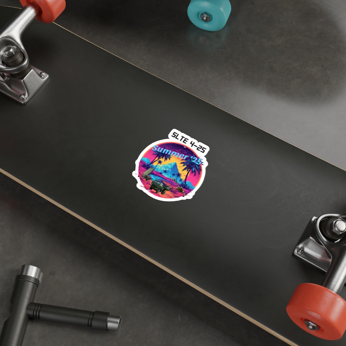 Gunslingers 2/10 SLTE 4-25 Die-Cut Sticker