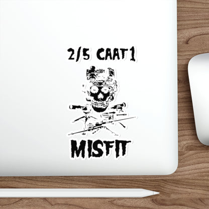 Misfit 2/5 Die-Cut Stickers