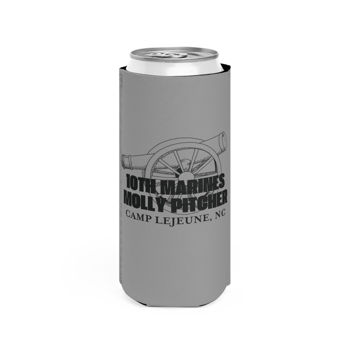 Molly Pitcher Slim Can Cooler Sleeve