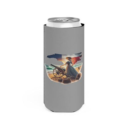 Molly Pitcher Slim Can Cooler Sleeve