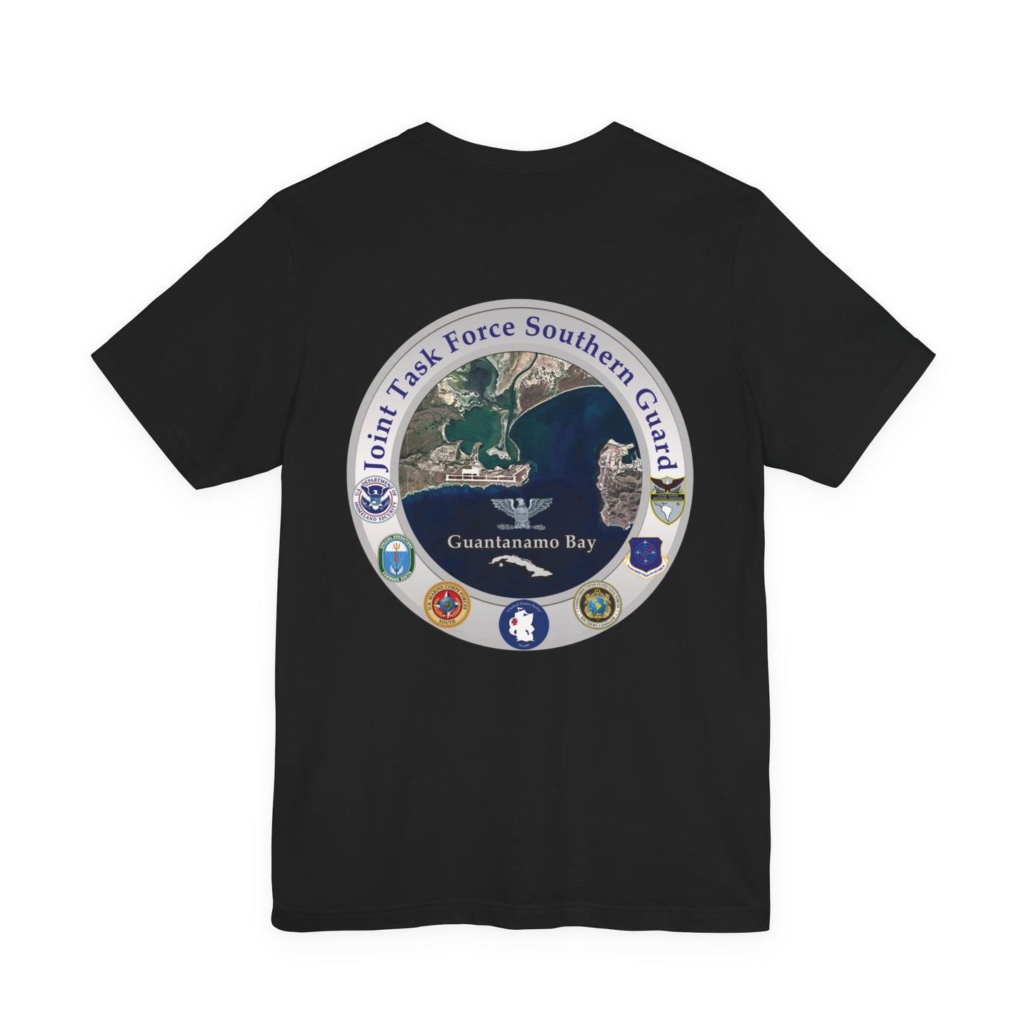 JTF-SG Tee (USMC, USA, USAF, USCG, Black)