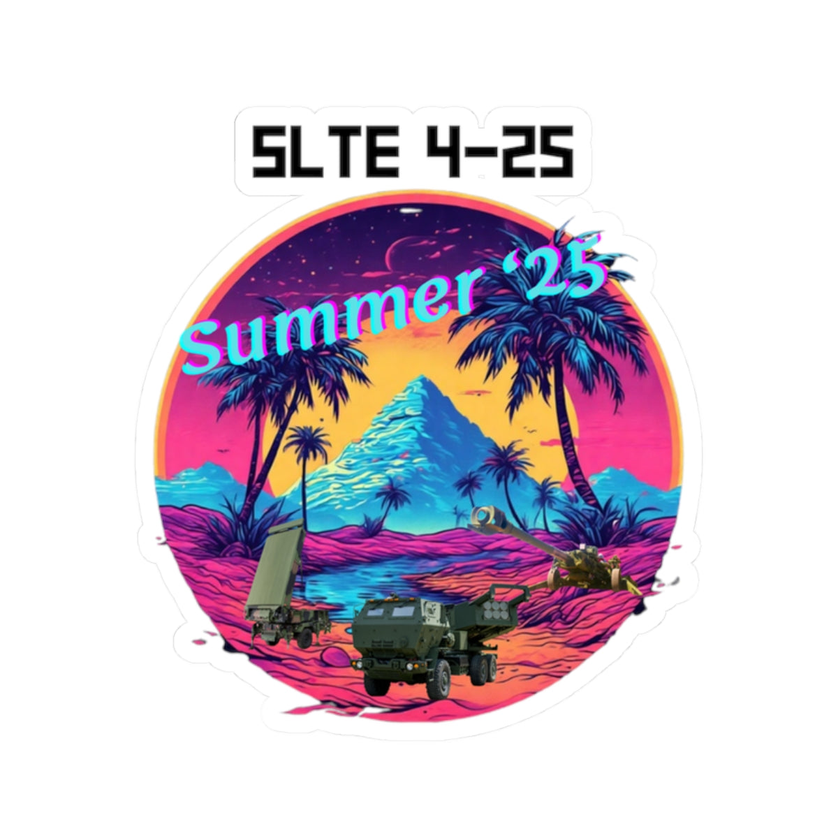 Gunslingers 2/10 SLTE 4-25 Kiss-Cut Sticker