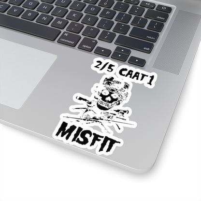 Misfit 2/5 Kiss-Cut Stickers