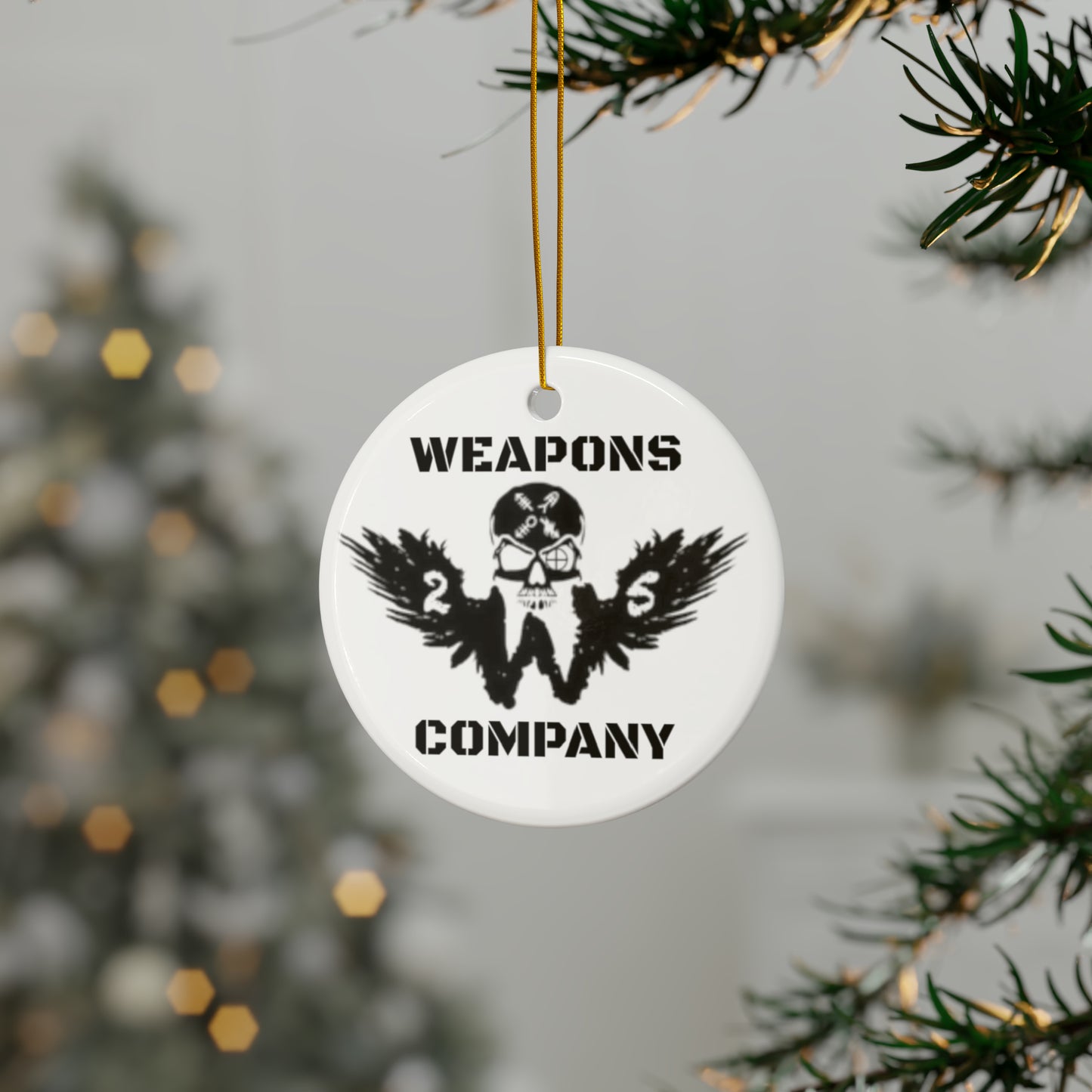 Weapons Co 2/5 Ceramic Ornament