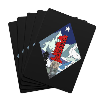 Chosin 1/1 First of the First Playing Cards